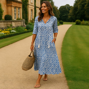 Beatrice - Boho Tummy Covering Dress