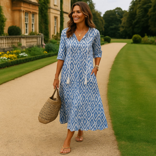 Beatrice - Boho Tummy Covering Dress